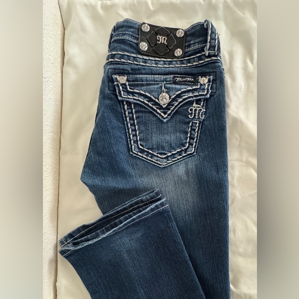 Vintage Miss Me Boot Cut Jeans